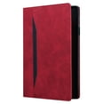 thumbnail image 4 of Allytechgroup Case for Samsung Galaxy Tab S9 FE+ / S9 FE Plus 12.4 inch with Pencil Holder Stand PU Leather Protective Case & Soft TPU Back Shell Shockproof Folio Wallet Cover with Card Slots, Red, 4 of 7