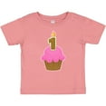 thumbnail image 3 of Inktastic Pink 1st Birthday Cupcake Girls Baby T-Shirt, 3 of 5