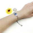 thumbnail image 3 of MetalJC Stainless Steel Medical Alert ID Bracelet for Women, Engraved Pacemaker, 3 of 6