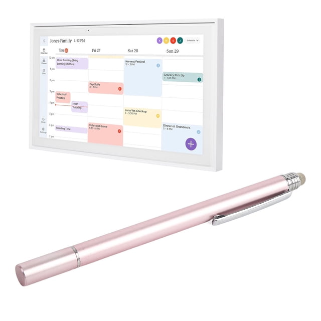 Calendar Stylus Pen High Sensitivity Professional Portable 2 In 1 Dual Tip Capacitive Touchscreen Stylus Pen