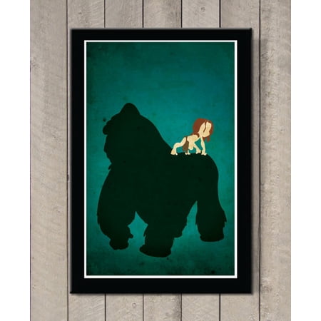 POSTER Vintage Disney movie poster - Tarzan-UNFRAMED