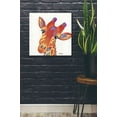 thumbnail image 3 of Epic Graffiti 'Cheery Giraffe' by Britt Hallowell, Canvas Wall Art, 26"x26", 3 of 3
