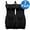 #2 Black*2, variant on Full Slip Shapewear for Women Under Dresses Adjustable Spaghetti Strap Smooth Tummy Control Camisole Slip Dresses Body Shaper