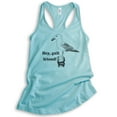 thumbnail image 1 of Hey Gull Friend Tank Top, Ladies Racerback Tank Top, Seagull Tank, Beach Tank, Animal Pun Tank, Cancun, Medium, 1 of 3