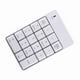 thumbnail image 3 of Teclado Numérico USB, Teclado Numérico USB Numpad 18 Teclas Mini Teclado Con Alcance De 10m Para Laptop Plug And Play Compacto Alimentado Por Batería AAA, 3.1 X 4.7 X 0.9, 3 of 7