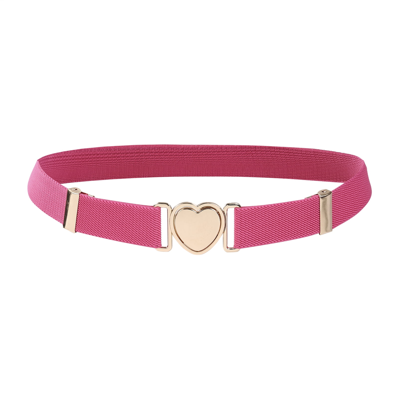 Imcute Children Stretch Belts, Girls Multicolor Adjustable Elastic