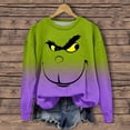 thumbnail image 2 of Sudadera lisa MIARHB para mujer, talla grande, moda informal, manga larga, con capucha y estampado navideño, tallas S-3XL, 2 of 5