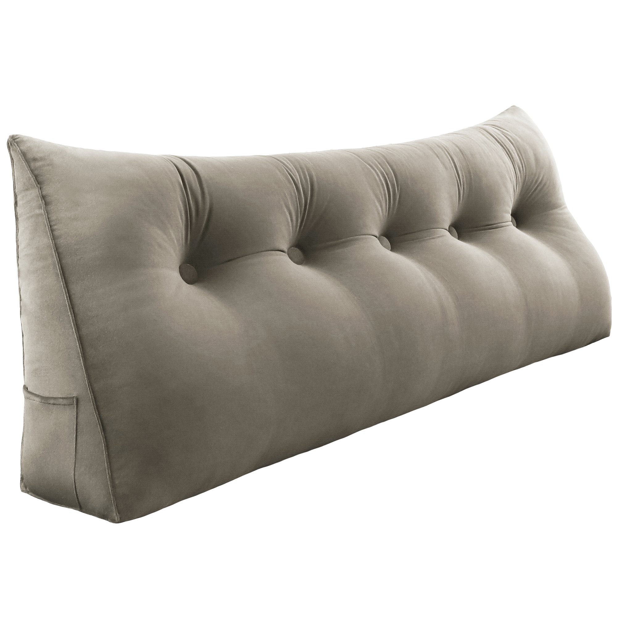 WOWMAX Large Bolster Triangular Positioning Support Reading Backrest