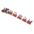 thumbnail image 1 of SHINYPASING 1 Set Wooden Train Track Bridge Christmas Theme Toys Home Decor, 1 of 8