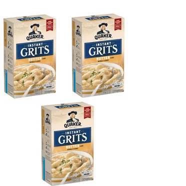 Quaker Instant Grits Butter - 10ct/9.8oz pack of 3