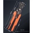 thumbnail image 4 of 2X Alicates Pelacables 5 en 1 Alicates para Doblar Cables Multifuncionales Herramienta para Doblar Electricistas Artefacto de Pelado Caja EléCtrica, 4 of 5