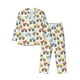 thumbnail image 1 of Balery Cartoon Monster Trucks Pijama para Hombre de Dos Piezas con Manga Larga, Conjunto de Dormir y Descanso Suave con Bolsillos-XX-Large, 1 of 7
