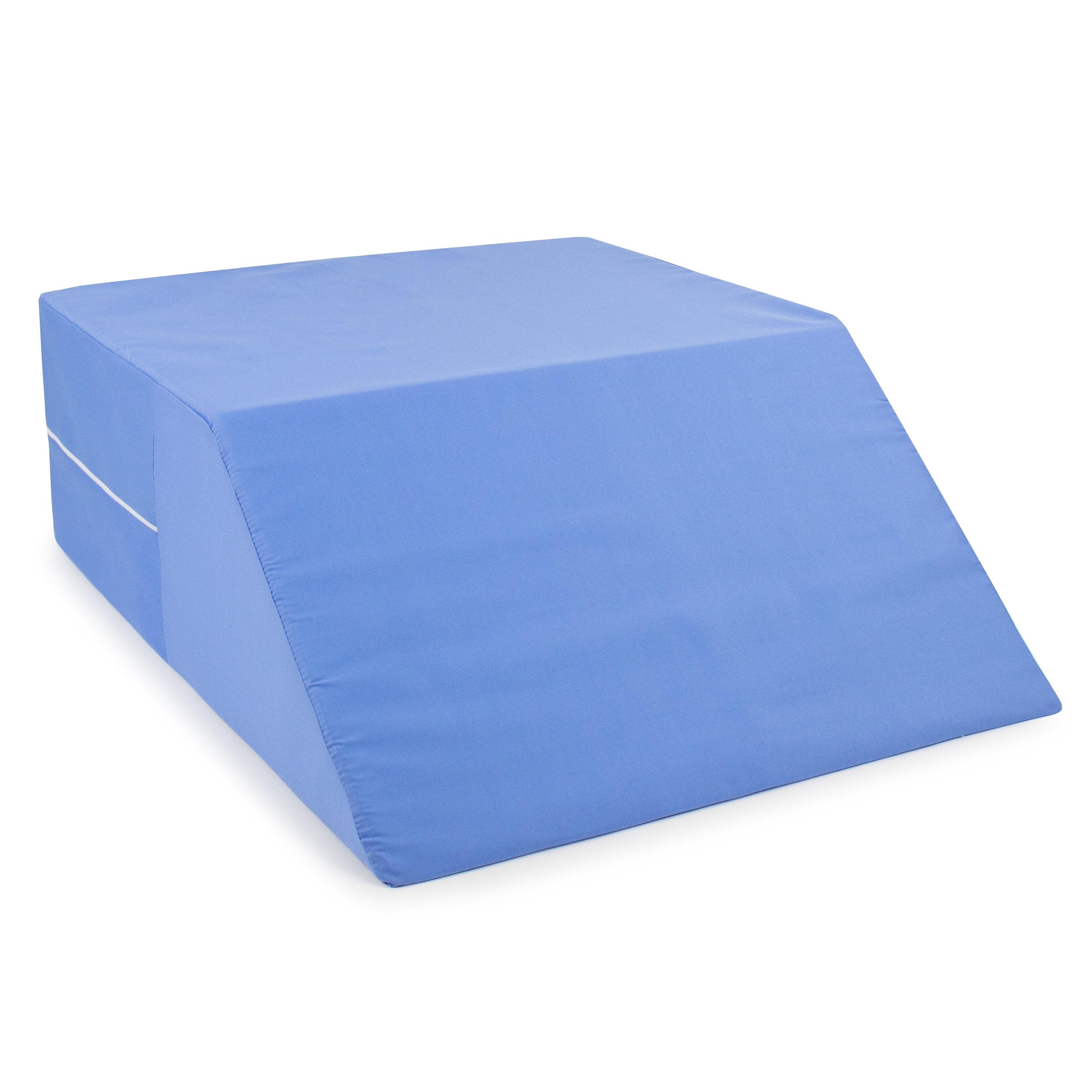 Blue Ortho Bed Wedge Elevated Leg Pillow Foam Injury Support Washable Cushion 