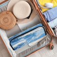 thumbnail image 5 of Hair Tools Storage with Heat Resistant Mat- Antarctica Pattern Printed Curling Iron Travel Bag/Flat Iron Case for Women, 5 of 8