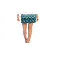 thumbnail image 6 of Vince Camuto Women's Printed Shift Dress (12, Green Multi), 6 of 6