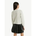 thumbnail image 2 of Justice Girls Ribbon Sweater, Sizes XS - XLP, 2 of 10