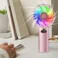 thumbnail image 5 of ChicYu Light Handheld Mini Fan Rechargeable Battery Operated Portable Fan Included Carrying Portable Mini Fan Adjustable USB Rechargeable Fans, 5 of 5