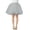 Grey, variant on Aocisk Women's Solid Color Tutu Skirt A-Line Design for Party Performance Casual Beach and School Dance Wear Spring Summer Grey L