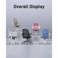thumbnail image 6 of TMV Ergonomic Office Chair, Mesh Computer Chair with Wide Seat & Arms - Rolling Desk Chair with Wheels for Home Office, Gaming, or Living Room，Black, 6 of 11