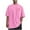 Pink, variant on Valentine's Day Gift for Him Heart Printed Casual Sports Round-Neck Short Sleeve Blouse,Casual Valentine T-Shirt for Men Gray S