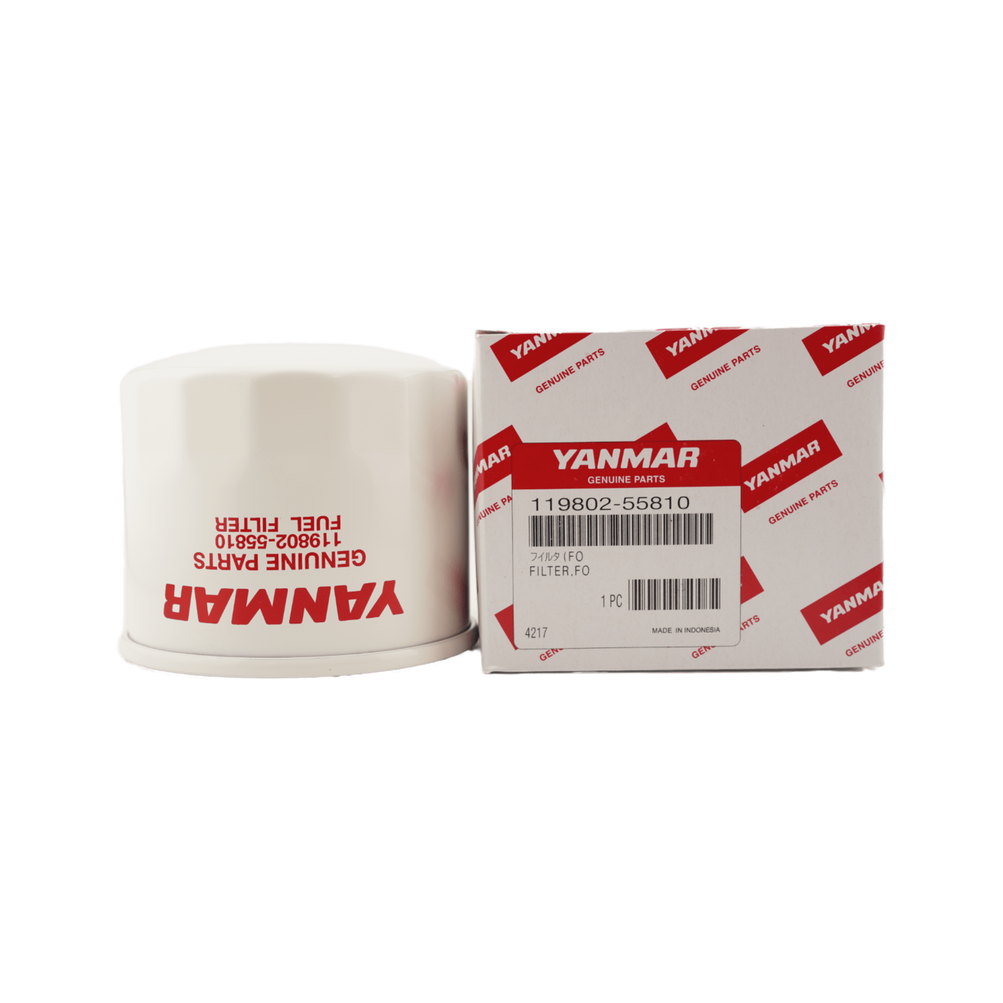 Yanmar 119802-55810 Fuel Filter (Pack of 2)