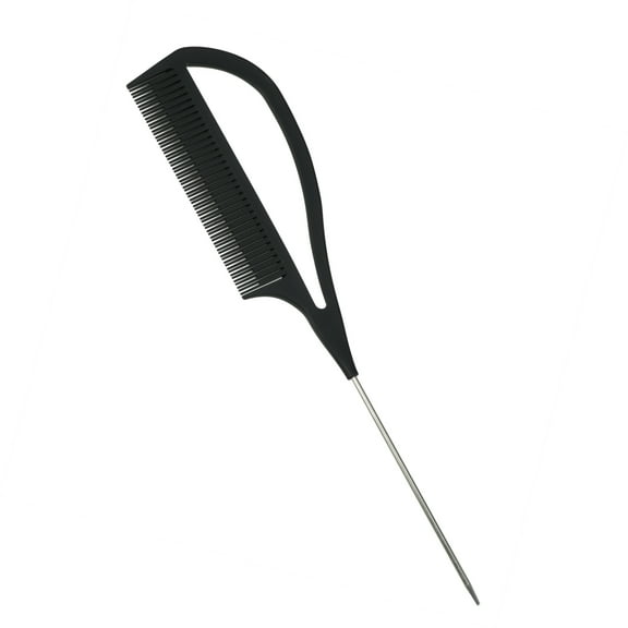 Vocoste Rat Tail Tip Comb Long for Women Men Hair Styling 9.84"x2.13" Plastic