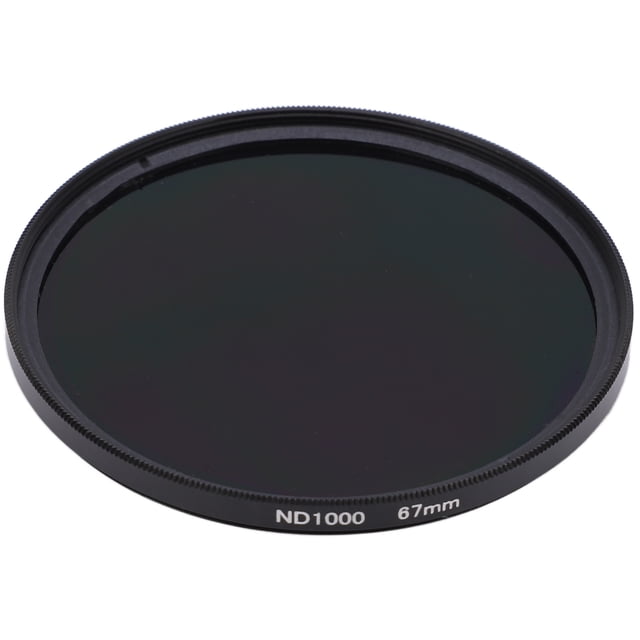 Filtros ND 1000 de densidad neutra 1000 para fotografía profesional, para lentes de cámaras digitales de 67 mm.