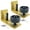 Floor Guide, variant on Rio Salto Metal Gold Barn Door Floor Guide Hardware, Barn Door Roller Track Wall Mount, Stay Guide for Sliding Adjustable Roller Installation