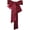 Wen231205-satin Belt Wine, variant on Women Skinny Scarf Belt,Ribbon Scarf Long Skinny Satin Belt Sash Necktie Neck Scarf Choker for Women