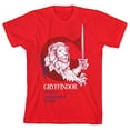 thumbnail image 3 of Harry Potter Gryffindor Lion And Sword Boy's Red T-shirt-Small, 3 of 6