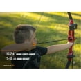 Bear Archery Flash Youth Bow Set with Whisker Biscuit, Armguard, and