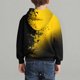thumbnail image 5 of Sudadera con capucha para niño, con estampado de color, manga larga, informal, deportiva, con capucha, manga larga, sudadera con capucha, top con inserciones en los hombros, blusa de poliéster para ni, 5 of 7