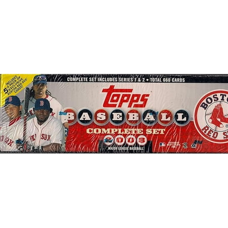 2008 Topps Baseball Factory Sealed Set (Redsox Version)