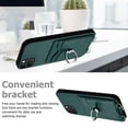 thumbnail image 5 of Allytechgroup iPhone 11 Pro Max Wallet Case for Women Men, Premium PU Leather Shockproof Hand Wrist Slim Fit Back Cover Phone Case for iPhone 11 Pro Max, Green, 5 of 5
