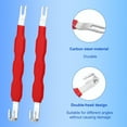 thumbnail image 3 of 2PCS Automotive Electrical Terminal Connector Separator Removal Tool, Universal Plug Connector Remover for Cars, Multifunction Electrical Disconnect Tool for Most Vehicles, 3 of 6