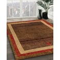 thumbnail image 2 of Ahgly Company Indoor Rectangle Abstract Red Abstract Area Rugs, 5' x 8', 2 of 6