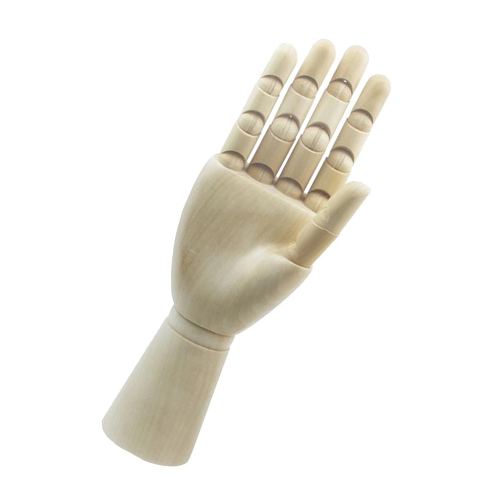 18cm Wooden Mannequin Hands Children Right Hand Model Sketching Drawing