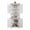 White + Vintage color, variant on BouPower Tall Corner Storage Cabinet with Glass Door & Adjustable Shelves, Farmhouse 6-Tier Corner Hutch with Lights, Space-Saving Cabinet for Kitchen Bathroom Living Room Hallway
