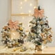 thumbnail image 4 of Lazo de Algodón Perlado Naranja Navideño | Adorno Navideño Diy | Caja de Regalo con Colgante | 20X17Cm | Polvo Dorado Brillante | Decoración Festiva, 4 of 6