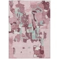 thumbnail image 2 of Addison Rugs Chantille Indoor/Outdoor Transitional Abstract Pink Washable Rectangle Rug, 2'6" x 3'10", 2 of 6