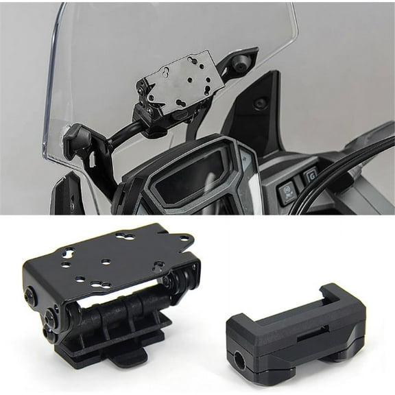 Furulu Universal Motorcycle GPS SMART PHONE Navigation GPS Plate Bracket Adapt Holder Kit