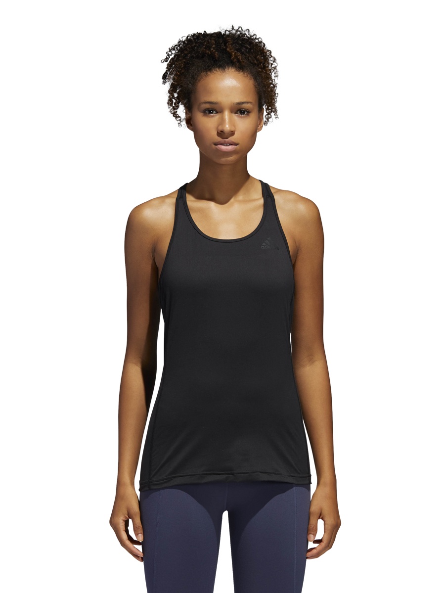Adidas Women's Performer Baseline Training Tank Top Black photo 3