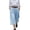 Light Blue, variant on Tqcoqu Cargo Capris for Women,High Waist Wide Leg Pants,Casual Pleated Front Culottes with Pockets,Beige,Women's S-XXXL