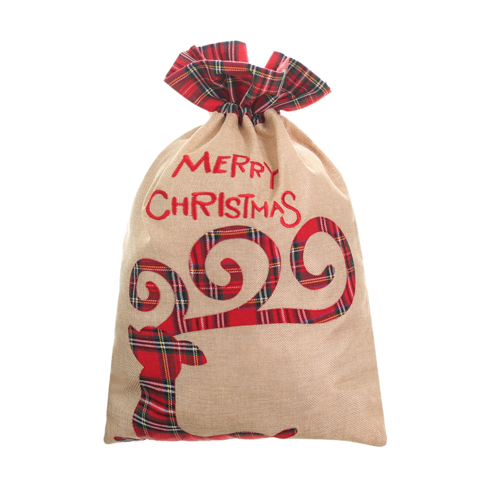 Christmas Bags With Drawstring Bottoms Christmas Bags For Gift Wrapping Bulk Reusable Plastic