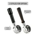 thumbnail image 3 of Yeacher 54mm 3 Ears Stainless Steel Bottomless Naked Portafilter Wooden Coffee Handle Cup Filter Basket Replacement for Breville 8 Series Coffee Machines, 3 of 8