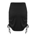 thumbnail image 6 of DYMADE Women High Waist Slim Sexy Drawstring Yoga Skirt, 6 of 6