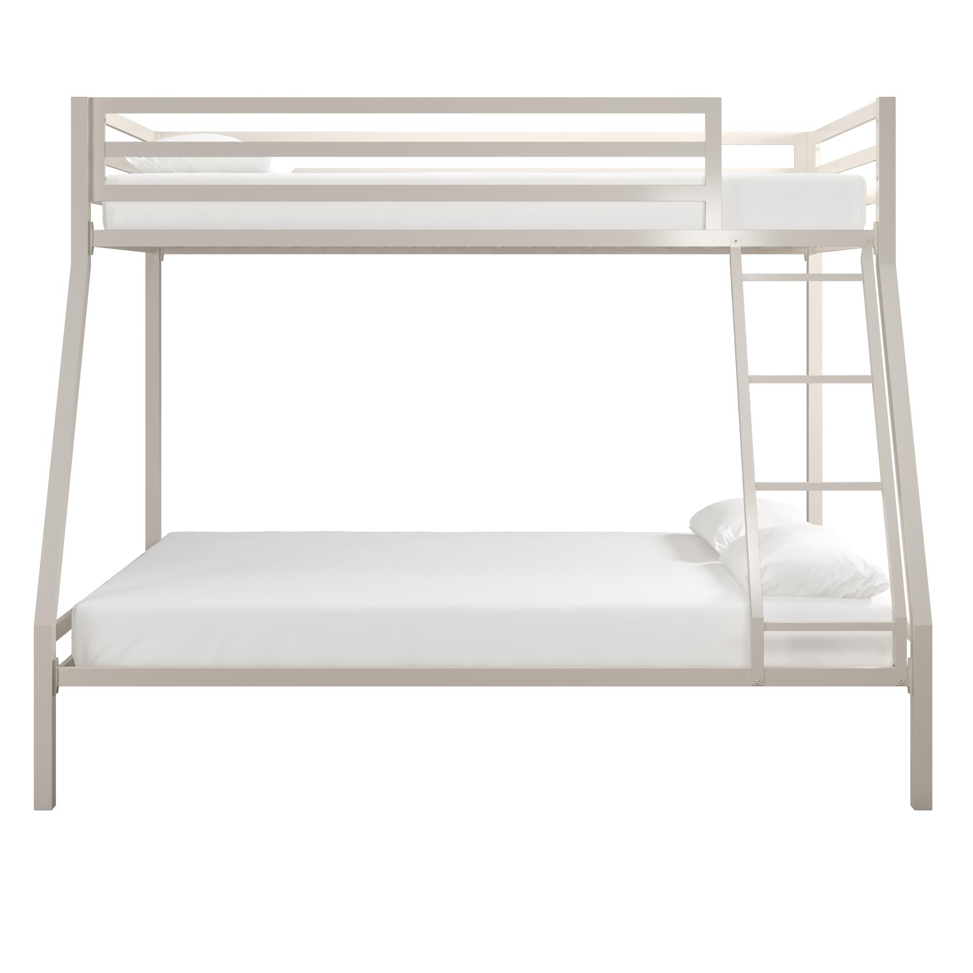 Mainstays Premium Twin over Full Metal Bunk Bed, Off White - image 9 of 13
