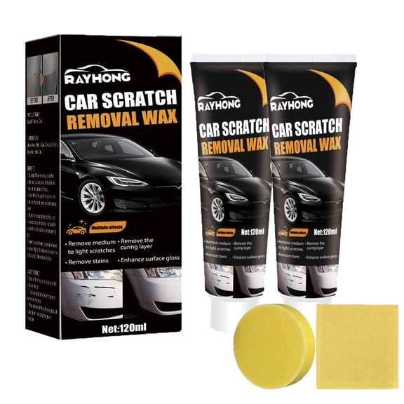 OYIGU Car Scratch Repair Paste, Scratch Repair Wax for Car, Car Paint Polishing Wax, Black Deep Scratch Removal Paste, Car Paint Repair Scratch Removal