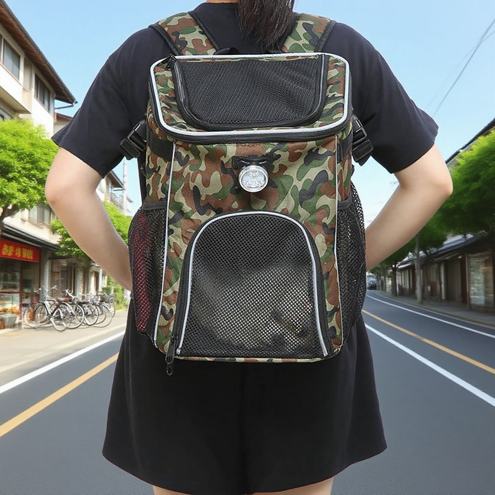 Dog Backpack Carrier with Sturdy Steel Frame - Airline Approved Pet Backpack for Small and Large Cats, Privacy-Focused & Breathable for Travel, Hiking, and Secret Adventures
