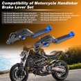 thumbnail image 2 of Palancas de Freno de Embrague para Ducati Monster 821 Dark 2014-2017 Ajustables 6 Velocidades Plegables, 2 of 7